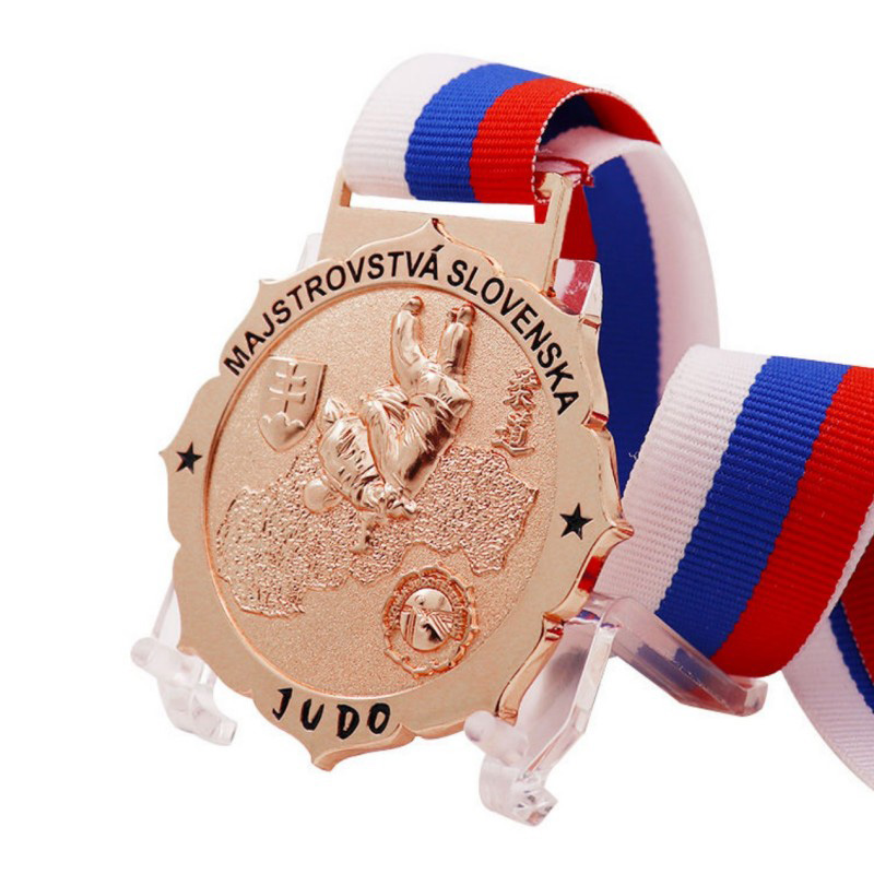 3D Medal Judo Figure 030 YWTY2