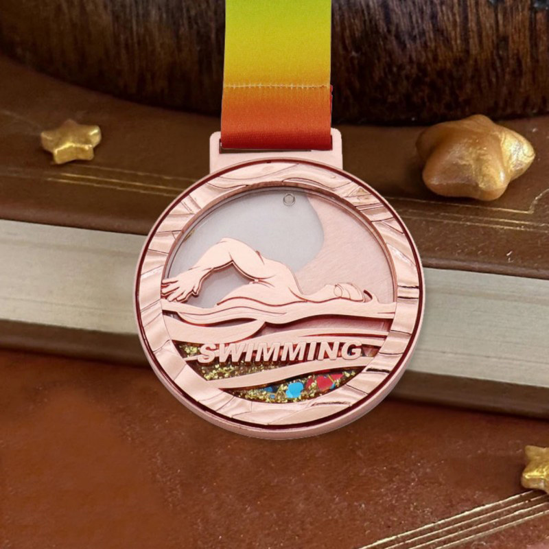 3D Medal Swimming2