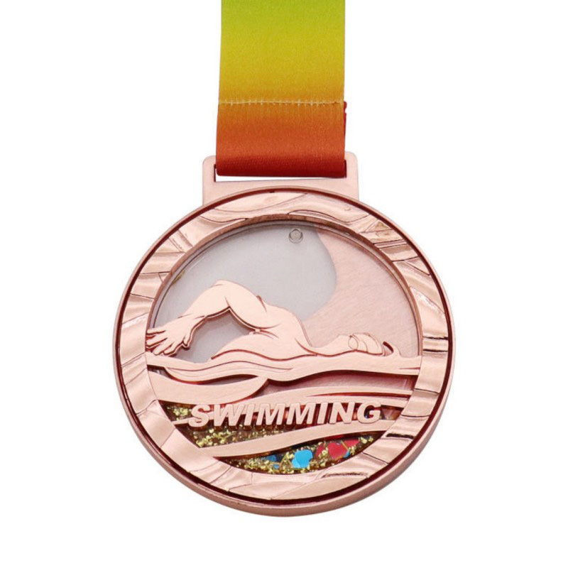 3D Medal Swimming3