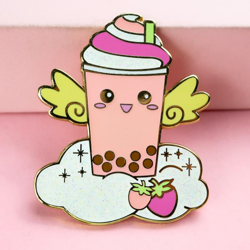 Hard Enamel Badge Carton Figure 008 YWTY3