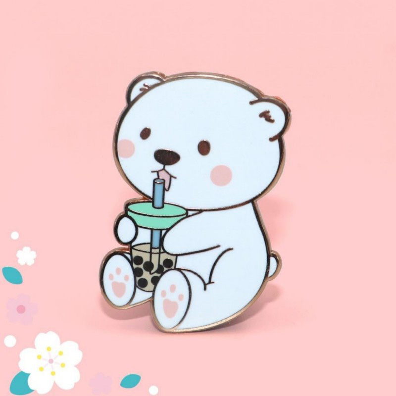 Hard Enamel Badge Carton Figure 008 YWTY2