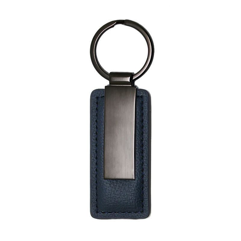 Laser or Printed PU Leather Keychains (5)
