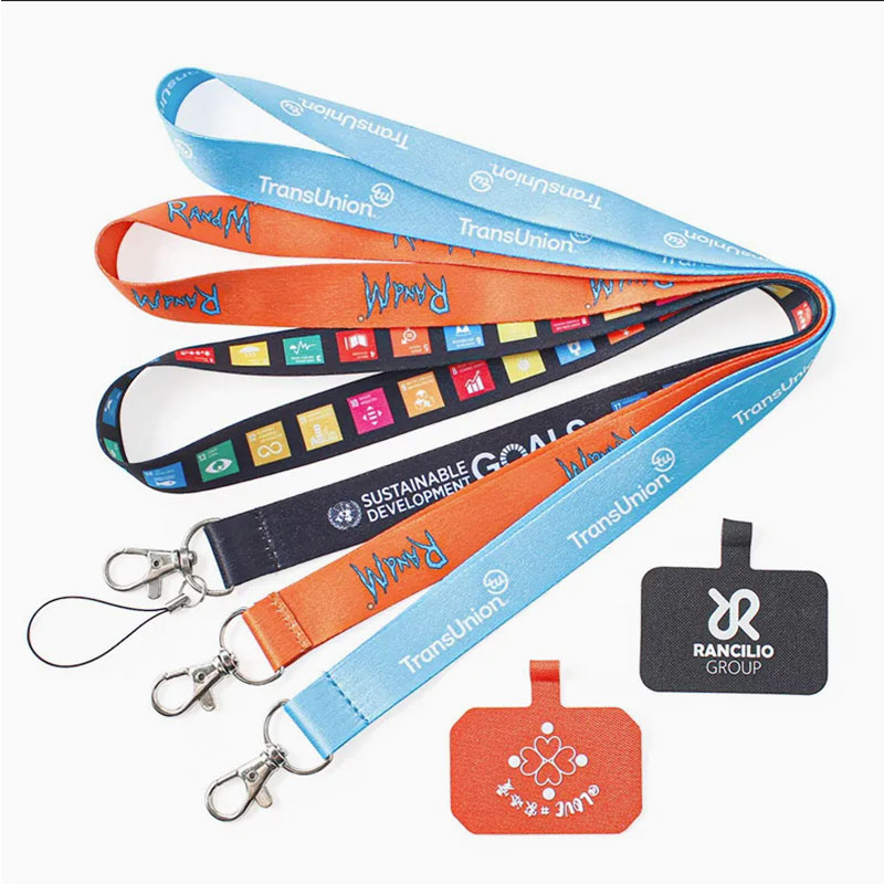 Mobile phone lanyard with custom logo neck straps 01