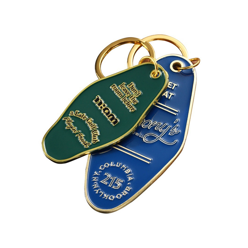Soft Enamel Motel Keychain (3)