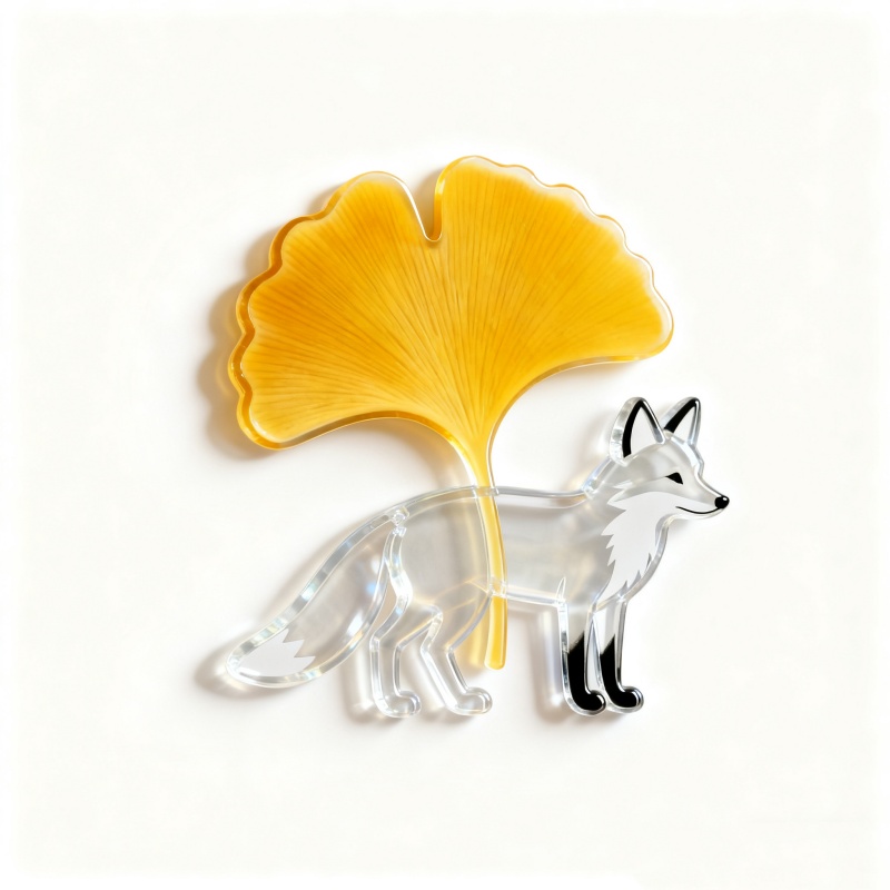 10. ACRYLIC FRIDGE MAGNET 010 FOX IN THE FOREST (2)