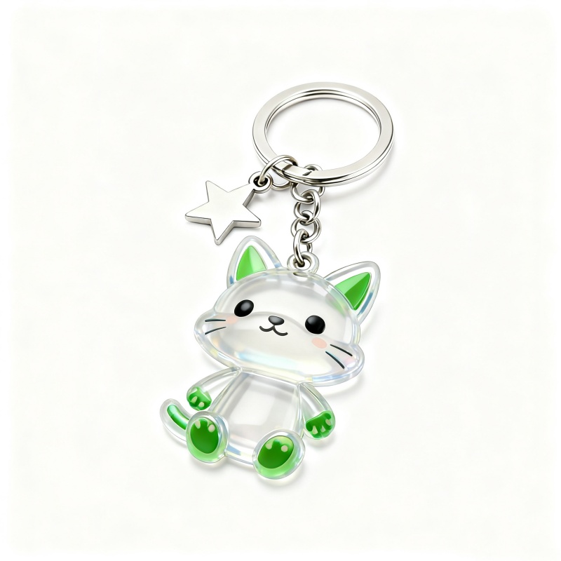 ACRYLIC KEYCHAIN 008 CUTE KITTY (1)