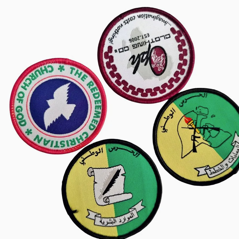 Custom Woven Patches For Clothing & Hats 02