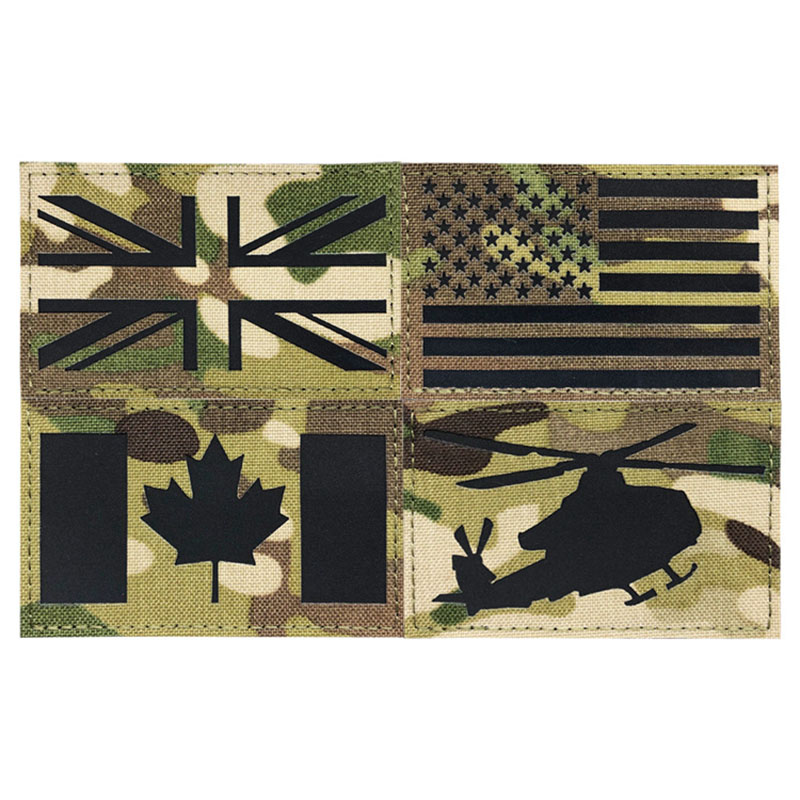 Laser Patch Military badge camouflage 02