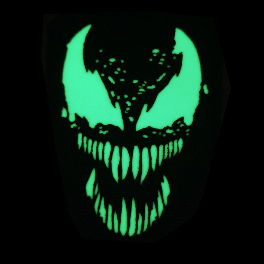Luminous Patch Military badge glow in dark camouflage 02