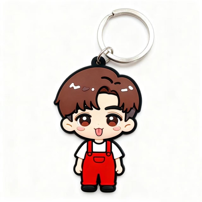 Cool and Handsome Boy PVC Keychain 2D (3)