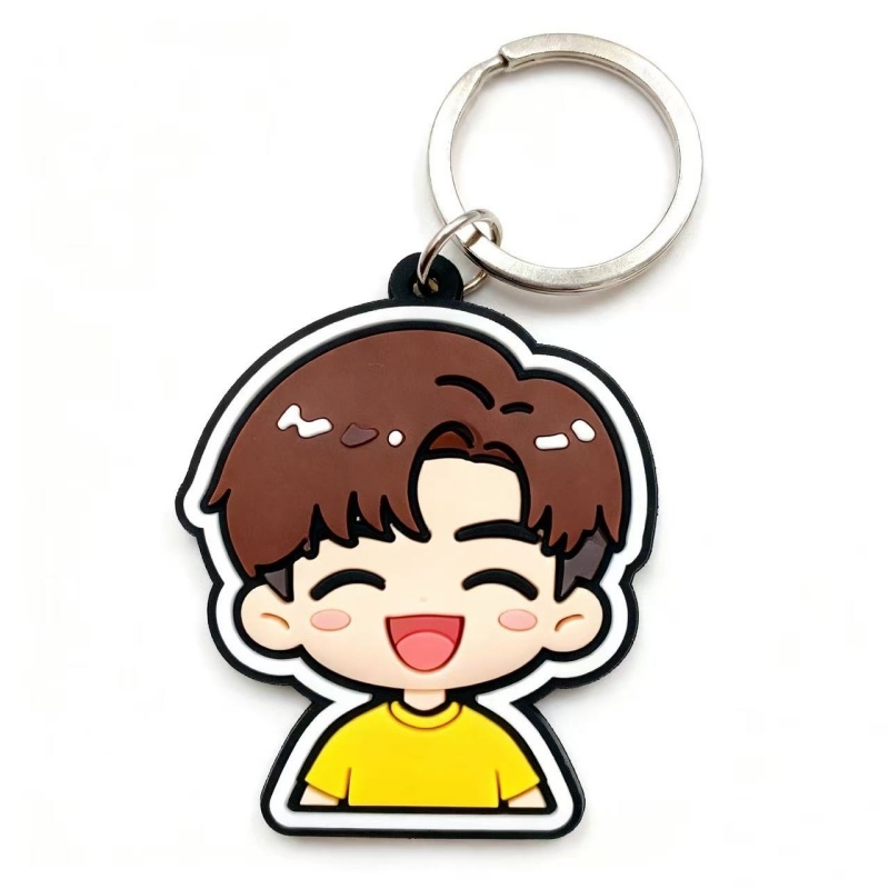 Cool and Handsome Boy PVC Keychain 2D (4)