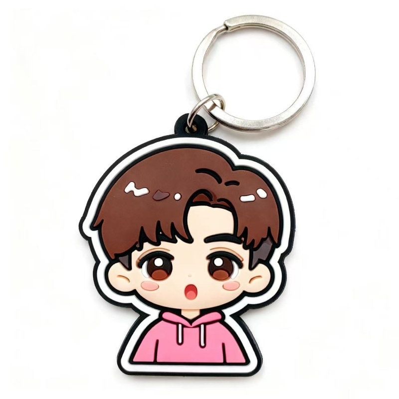 Cool and Handsome Boy PVC Keychain 2D (5)