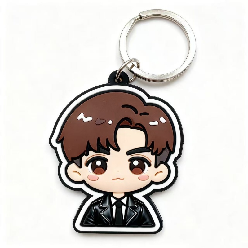 Cool and Handsome Boy PVC Keychain 2D (9)
