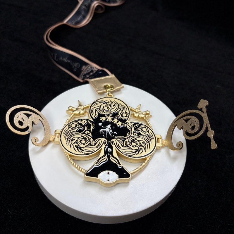 Creative Foldable Metal Commemorative Medal (3)