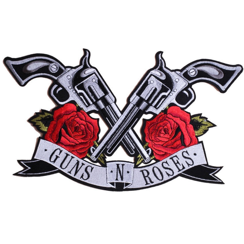 Custom Personalized Embroidered Patches, Tiger Rose Skull Creative Embroidery Trendy Patch, Custom Decorative Accessories for Bags, Jeans & Jackets (3)