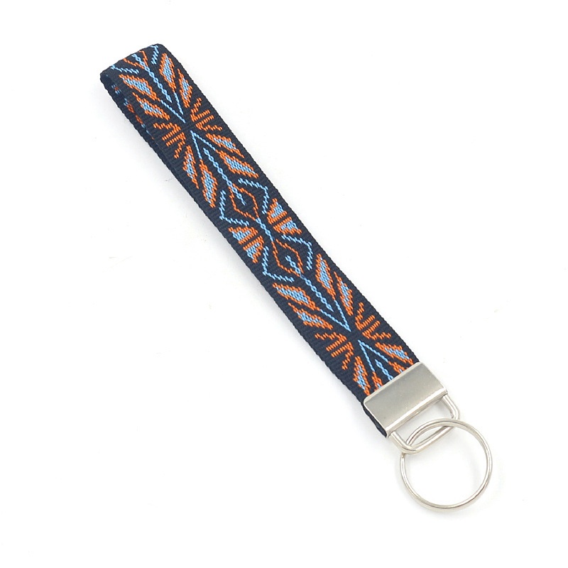 Customizable Vintage Ethnic Macrame Keychain – High-quality, Trendy & International (5)