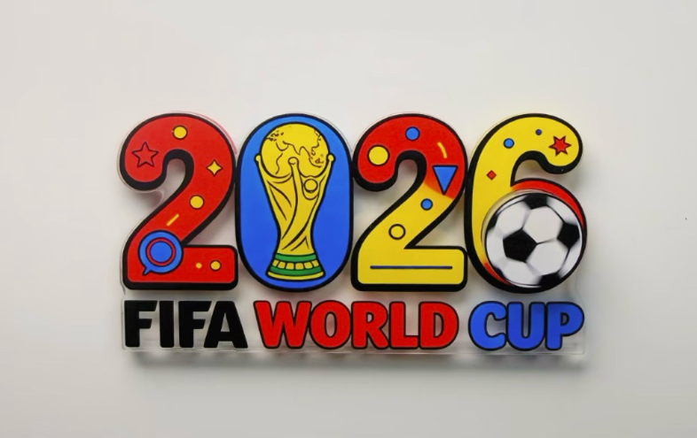 2026 fifa world cup celebrations with acrylic fridge magnets