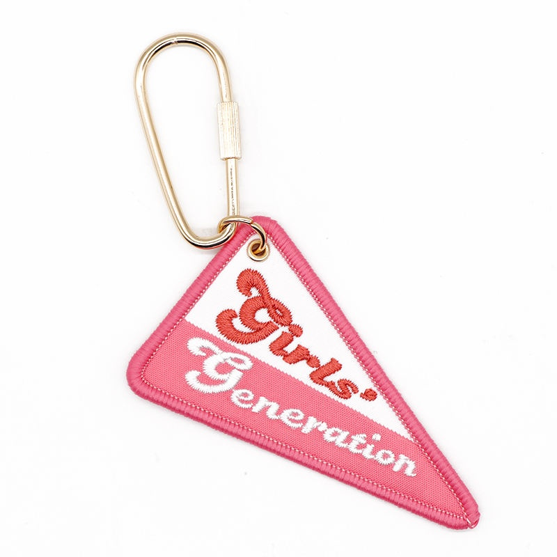 Fabric keychains combine traditional craftsmanship with modern design.