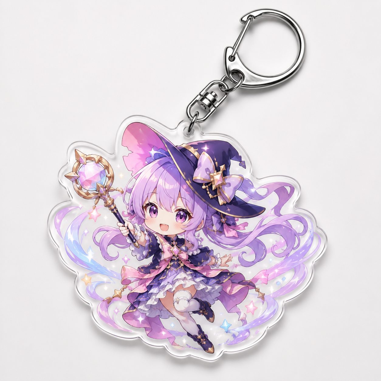 anime acrylic keychain